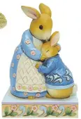  ?? ?? Peter Rabbit™ with Mrs Rabbit™ Figurine Height: 15.5cm NEPRT |£49.95