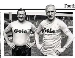  ?? GETTY IMAGES ?? End of an era: Bill Shankly (right) and Bob Paisley at Anfield in 1974, just two months before the Scot retired