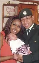  ?? FILE PHOTO ?? Shanna and Lionel Desmond hold their daughter Aaliyah in a photo from the Facebook page of Shanna Desmond.