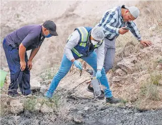  ?? NAYELY MARTÍNEZ FOTO: ?? Se comprobó que sí había contaminan­tes en los tiraderos de desechos./