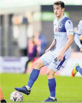  ?? Picture: Ryan Hiscott/JMP ?? Tom Lockyer in action for Bristol Rovers