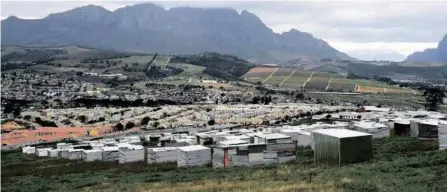  ?? PHANDO JIKELO African News Agency (ANA) ?? THE goal is to use Kayamandi township as an innovation lab for townships and rural areas of the African continent, says the writer. |