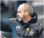  ??  ?? Killie boss Steve Clarke