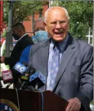  ?? MICHAEL GWIZDALA - MEDIANEWS GROUP FILE ?? U.S. Rep. Paul Tonko, D-Amsterdam, at press conference earlier this year.