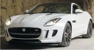  ?? Photos: Jaguar ?? The 2015 Jaguar F-Type V-6 S Coupe looks great, boasts plenty of power and handles well.