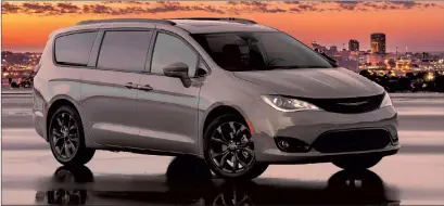  ??  ?? The 2021 Chrysler Pacifica Minivan. Photo courtesy of Chrysler Internet Media.