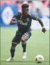  ?? The Canadian Press ?? Alphonso Davies will play his final game for the Vancouver Whitecaps on Sunday before moving on to Bayern Munich in Germany.