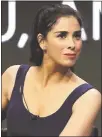  ?? WILLY SANJUAN — INVISION/AP ?? Sarah Silverman, executive producer and star of the Hulu series “I Love You, America,” focuses on the premise that everyone wants to be loved.