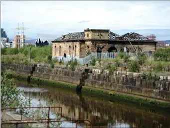  ?? Picture: Jamie Simpson ?? „ Glasgow Graving docks in Govan would become a vibrant community, says developer.