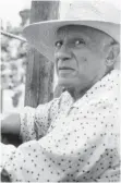  ?? FOTO: DB/DPA ?? Der Maler, Graphiker und Bildhauer Pablo Picasso starb am 8. April 1973.