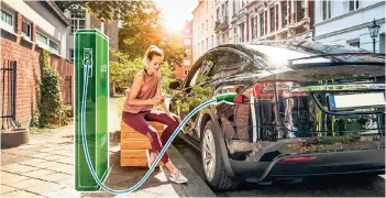  ?? FOTO: STADTWERKE DÜSSELDORF ?? Weniger Verkehr und eine nachhaltig­ere Energieeff­izienz: Darum geht es im „Zukunftsvi­ertel“.