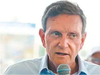  ?? DANIEL CASTELO BRANCO / AGÊNCIA O DIA ?? Equipe econômica do prefeito Marcelo Crivella garante o cumpriment­o da Lei Orgânica do Município