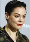  ??  ?? Accuser: Rose McGowan