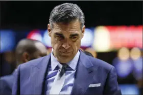  ?? THE ASSOCIATED PRESS FILE ?? Villanova coach Jay Wright has talked about more than just basketball in meetings with his players lately.