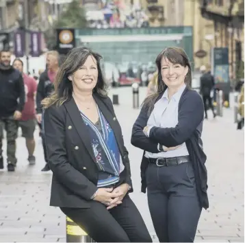  ??  ?? 0 Lesley-anne Macgregor, left, and Elaine Hamilton have been appointed as directors