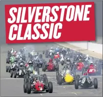  ??  ?? Silverston­e Classic is action packed, on and off track