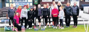  ?? Steve Heyes ?? MAY: Rishton Cricket Club formed the first all-ladies team in its 152-year history