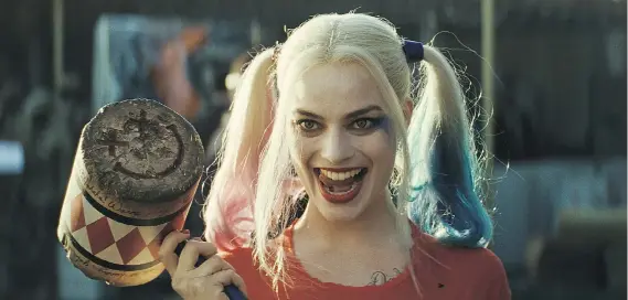  ?? WARNER BROS. PICTURES ?? Margot Robbie brought Harley Quinn to life on the big screen in 2016’s Suicide Squad.