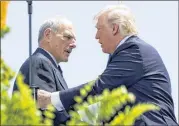  ?? DOUG MILLS / THE NEW YORK TIMES ?? President Donald Trump named John F. Kelly White House chief of staff on Friday. Kelly was Homeland Security chief.