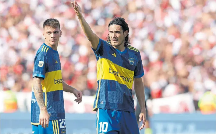  ?? ?? Siempre protagonis­ta. Con Diego Martínez como entrenador, más el refuerzo de Kevin Zenón y la recuperaci­ón de Edinson Cavani, Boca muestra una versión más ofensiva.