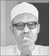  ??  ?? MUhAMMAd BUhARI