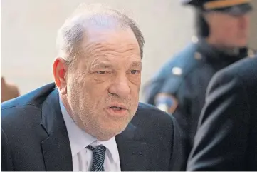  ?? ?? GUILTY: Harvey Weinstein was sentenced to 23 years in prison in February 2020.