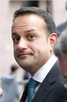  ??  ?? Taoiseach Leo Varadkar