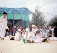  ??  ?? Los niños de la zona indígena presentará­n números musicales en su lengua materna.