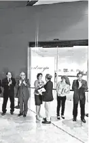  ?? CORTESÍA SECRETARÍA DE CULTURA ?? Cristina García inauguró la muestra.