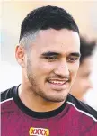  ?? Maroons back Valentine Holmes. ??