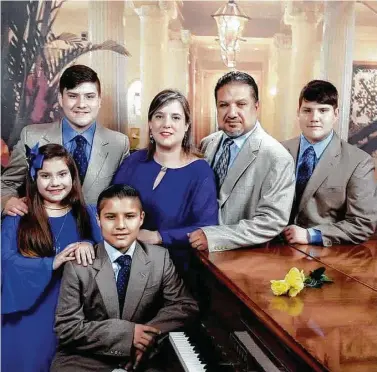  ??  ?? Lydia and Lawrence Rodriguez of La Marque both recently died from COVID-19. The couple asked to be vaccinated while they were in the hospital, but it was too late. They are survived by their four children.