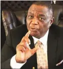  ??  ?? Vice-President Constantin­o Chiwenga