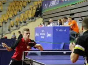  ?? FOTO RR ?? Laurens Devos tijdens de finale van het wereldkamp­ioenschap.