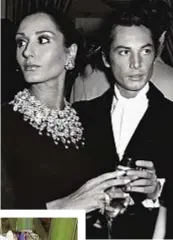  ??  ?? MONDANITÀ E TRADIZIONE Naty a Le Bal Blanc a New York, nel 1969, con Guillermo “Guy” Burgos, socialite cileno, marito della nipote di Winston Churchill. In basso. Ai Caraibi, nel 2003, si diverte a imitare Frida Kahlo. Con lo stilista Valentino, suo grande amico, autore dell’abito da cerimonia per le nozze del figlio Rafael, nel 2010: un tributo al look sevillano, con l’immancabil­e mantilla.