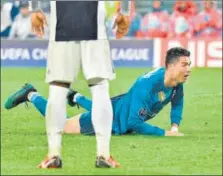  ?? AFP ?? “I had been looking to score a goal like that for a long time,” Ronaldo said.