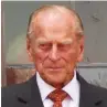  ??  ?? Law man: Prince Philip