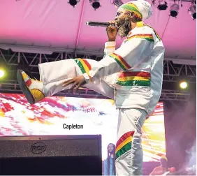  ??  ?? Capleton