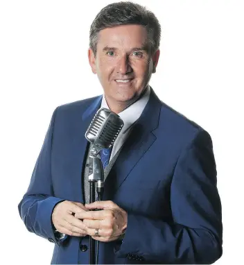  ?? CONOR McCABE PHOTOGRAPH­Y ?? Daniel O’Donnell is playing the Conexus Arts Centre on Friday.