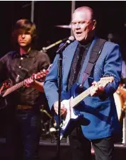  ?? J. Patric Schneider ?? Glen Campbell performs during his 2012 Goodbye Tour at the Grand 1894 Opera House in Galveston.