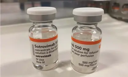  ?? Photograph: GlaxoSmith­Kline/PA ?? Sotrovimab is a monoclonal antibody treatment that is an ‘artificial copy of natural immunity’ to Covid.