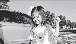  ?? Courtesy ?? Kali Cook, 4, is the youngest person to die from COVID-19 in Galveston County.