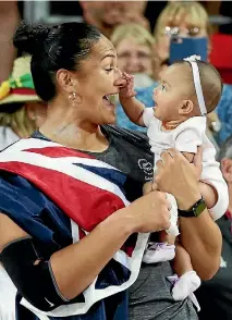  ?? DITA ALANGKARA/AP ?? New Zealand’s Dame Valerie Adams’ silver medal effort as a new mother was a moment to cherish for all sporting fans.