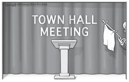  ??  ?? CLAY BENNETT/CHATTANOOG­A TIMES FREE PRESS