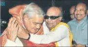  ?? HT ARCHIVE ?? M Karunanidh­i enjoyed a close relationsh­ip with former Prime Minister Atal Bihari Vajpayee.