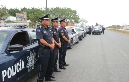  ?? ANAHY MEZA ?? En Altamira la Policía Federal activó la vigilancia carretera con paraderos seguros y radares.