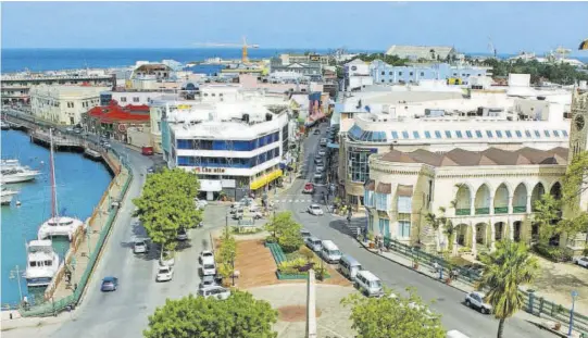  ??  ?? A view of Bridgetown, capital of Barbados