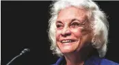  ?? New York Times News Service ?? Retired US Supreme Court Justice Sandra Day O’Connor revealed her early-stage dementia diagnosis in October.