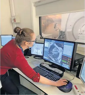  ?? ?? Treatment Specialist cardiac MRI scans are now able to be carried out locally