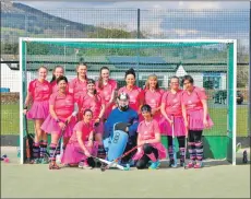  ??  ?? Arran Ladies hockey team.