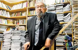  ??  ?? Fue profesor en la UNAM durante 57 años.